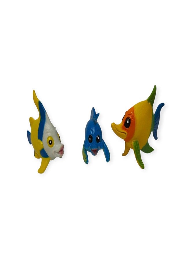 DIMAZO Small Kids Sea & Wild Animal Toys Sets for Fun, Educational, Spark Imagination and Learning (Multi Choice Sets) (Fish) 12pcs - Image 4